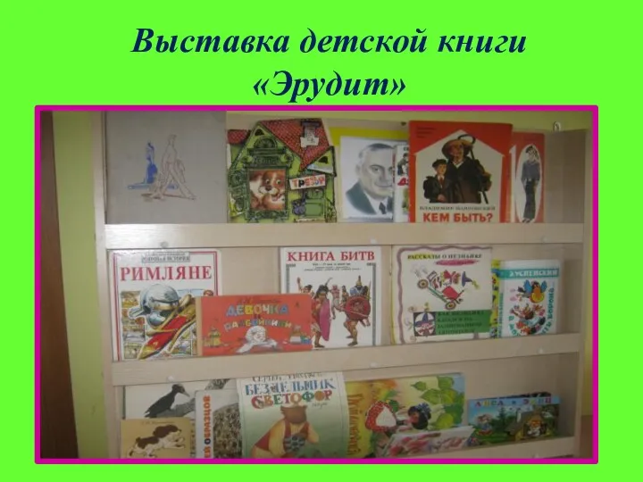 Выставка детской книги «Эрудит»