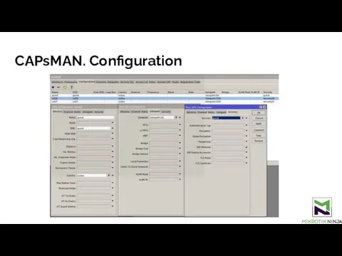 CAPsMAN. Configuration