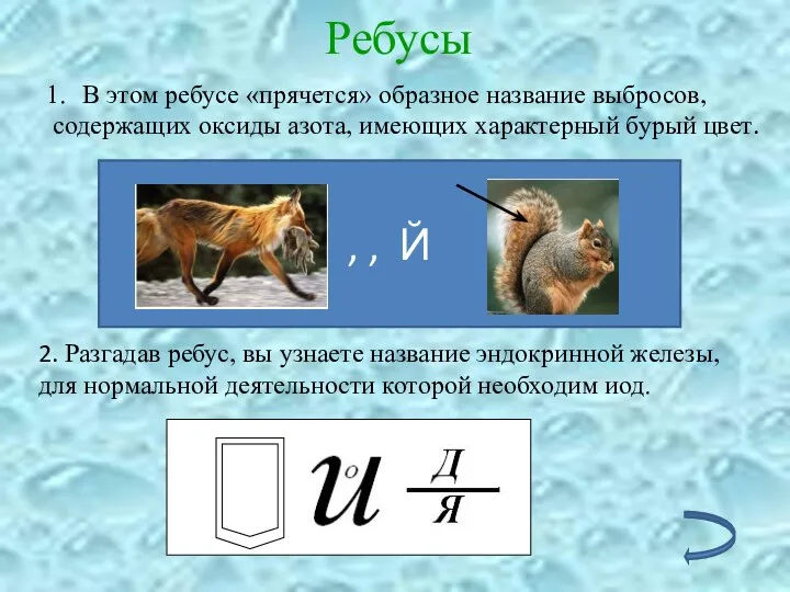 , , Й Ребусы В этом ребусе «прячется» образное название