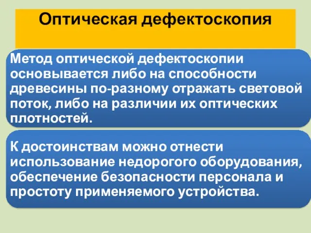 Оптическая дефектоскопия