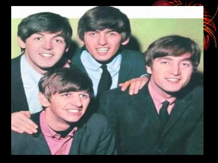 Рок-музыка 1962г. Появление группы «The Beatles» («Жуки») Собственный стиль в музыке, оркестровках, текстах.