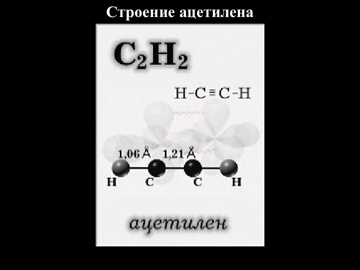 Строение ацетилена