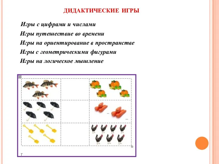 дидактические игры Игры с цифрами и числами Игры путешествие во