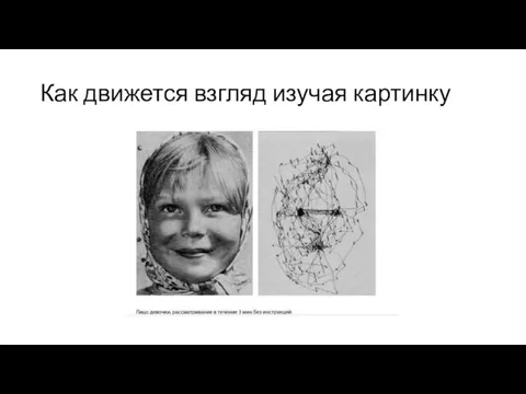 Как движется взгляд изучая картинку