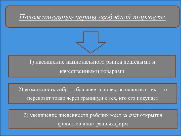 2) возможность собрать большее количество налогов с тех, кто перевозит