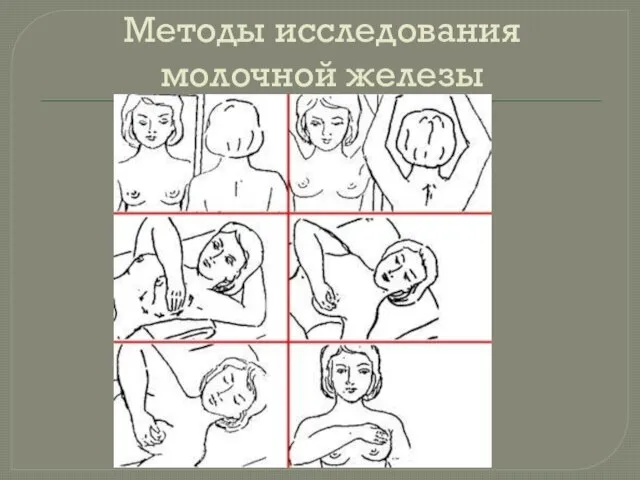 Методы исследования молочной железы