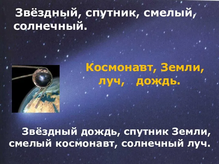 Далёкие звёзды над нами горят, Зовут они в гости смелых