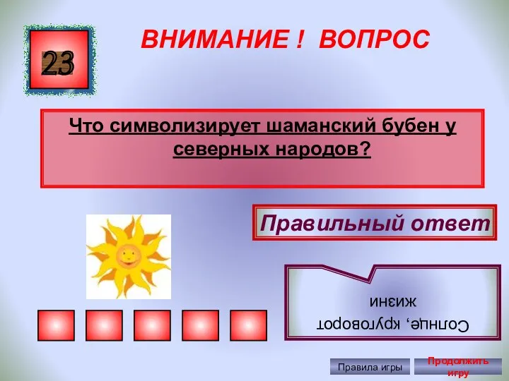 ВНИМАНИЕ ! ВОПРОС Что символизирует шаманский бубен у северных народов?