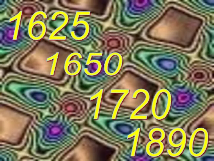 1625 1650 1720 1890