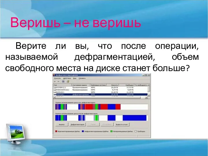 Веришь – не веришь Верите ли вы, что после операции,