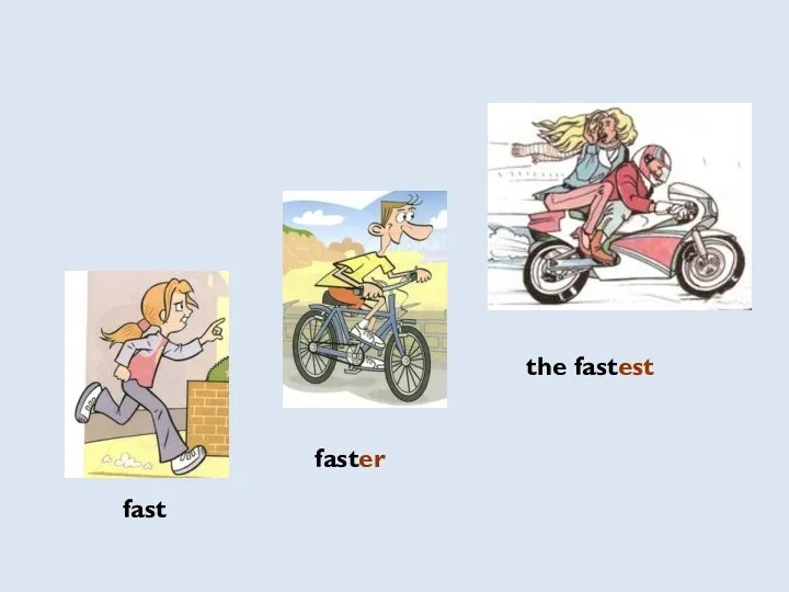 fast faster the fastest