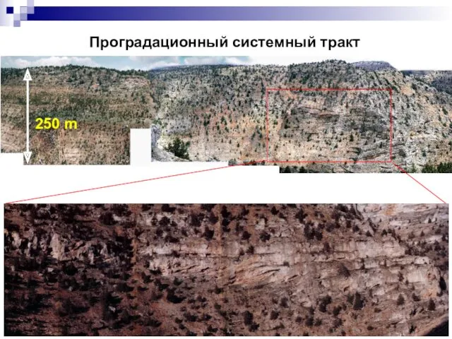 Проградационный системный тракт 250 m