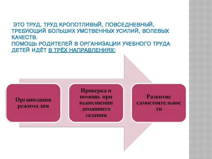 ЭТО ТРУД, ТРУД КРОПОТЛИВЫЙ, ПОВСЕДНЕВНЫЙ, ТРЕБУЮЩИЙ БОЛЬШИХ УМСТВЕННЫХ УСИЛИЙ, ВОЛЕВЫХ