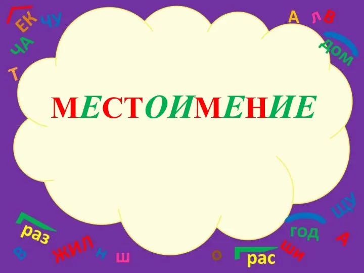 МЕСТОИМЕНИЕ