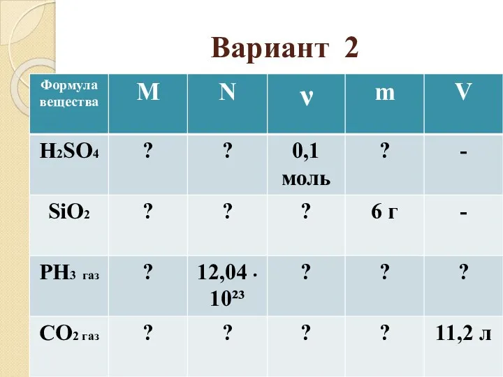 Вариант 2