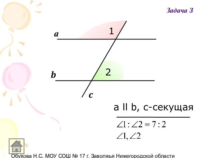 Обухова Н.С, МОУ СОШ № 17 г. Заволжья Нижегородской области