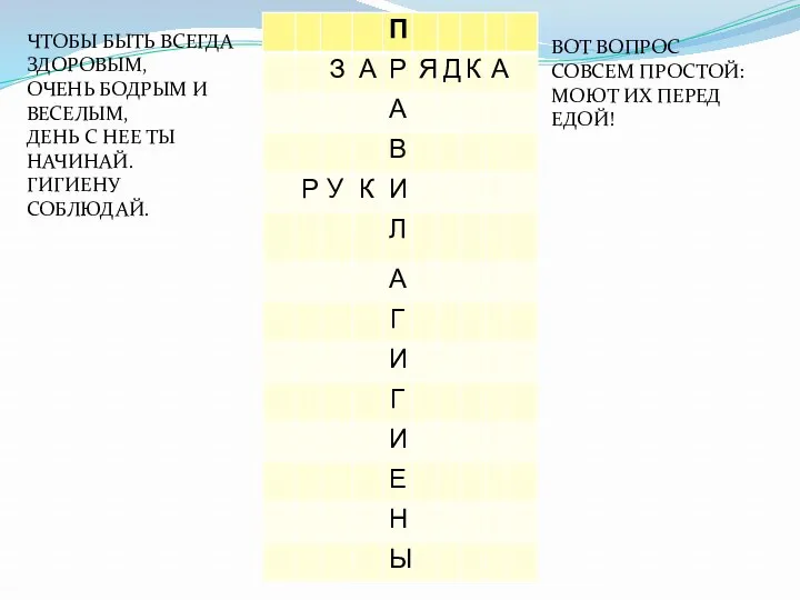 ЧТОБЫ БЫТЬ ВСЕГДА ЗДОРОВЫМ, ОЧЕНЬ БОДРЫМ И ВЕСЕЛЫМ, ДЕНЬ С