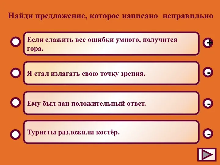 Если слажить все ошибки умного, получится гора. Я стал излагать