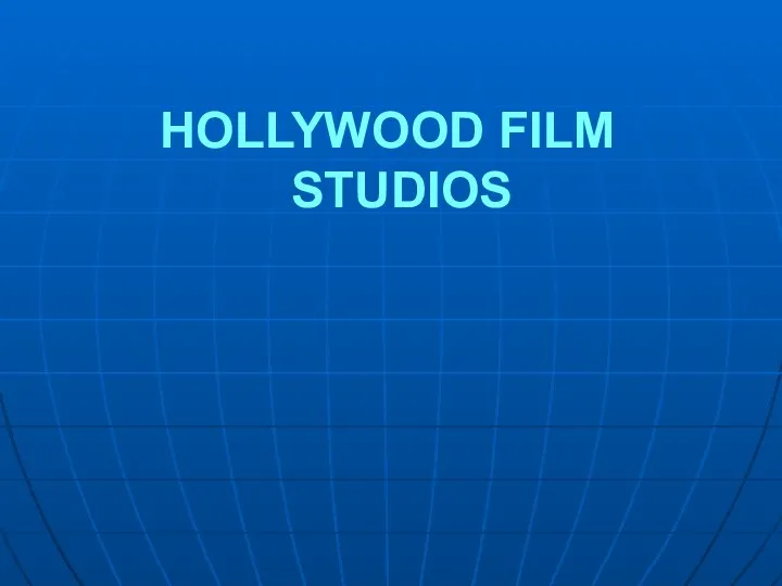 Hollywood Film studios