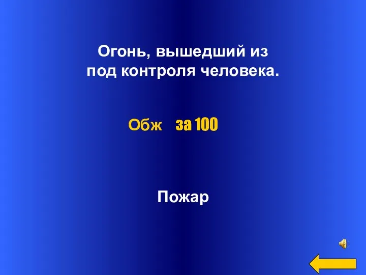 Огонь, вышедший из под контроля человека. Пожар Обж за 100