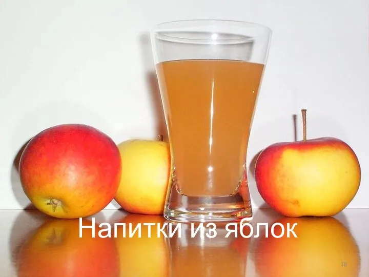 Напитки из яблок