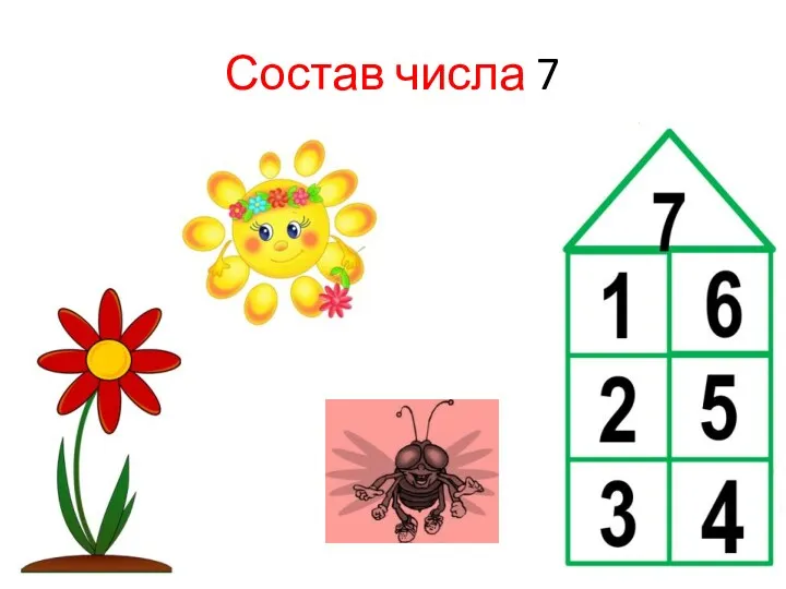 Состав числа 7