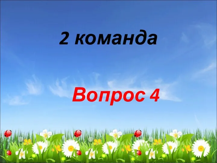 2 команда Вопрос 4