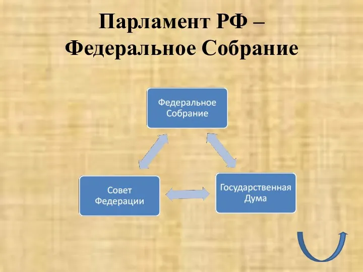 Парламент РФ – Федеральное Собрание