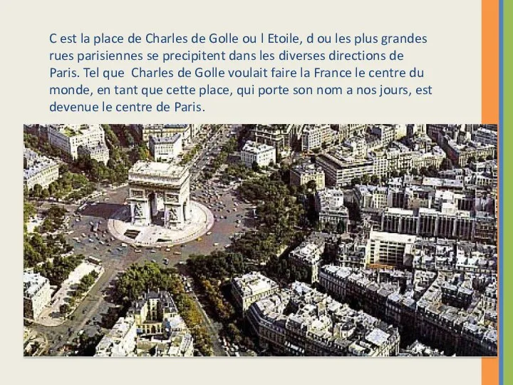 C est la place de Charles de Golle ou l