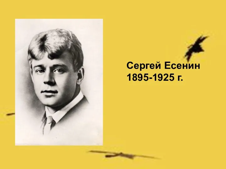 Сергей Есенин 1895-1925 г.