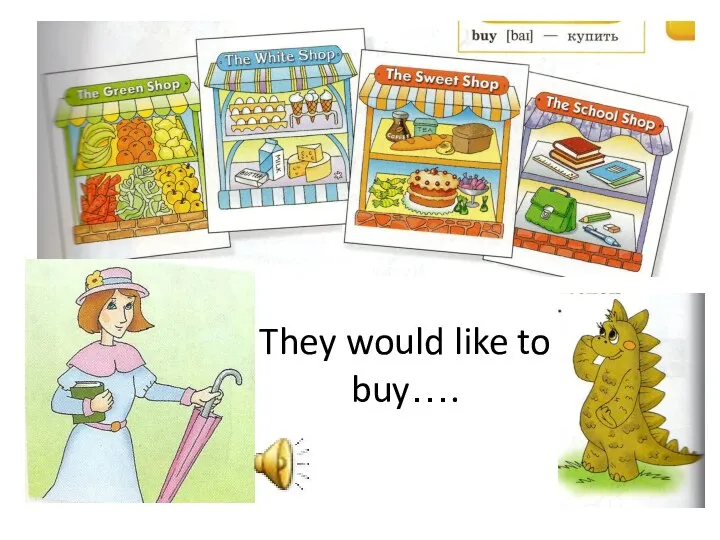 They would like to buy….