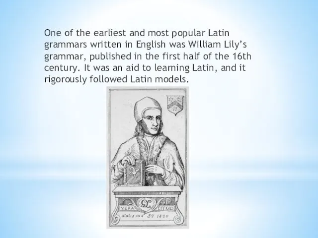 One of the earliest and most popular Latin grammars written in English was