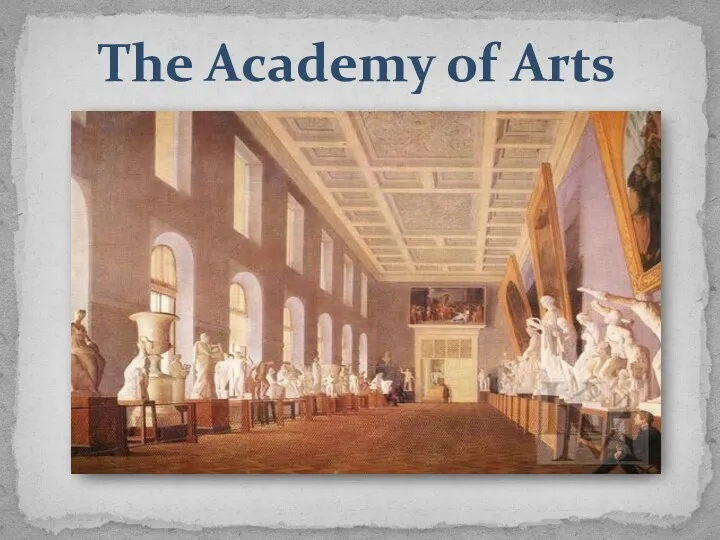 The Academy of Arts
