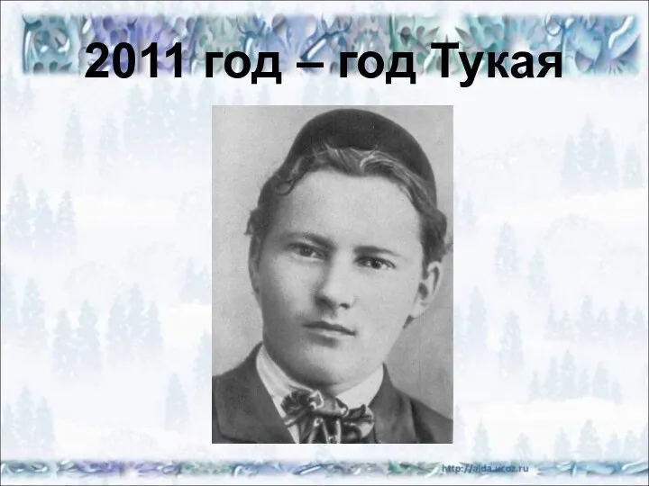 2011 год – год Тукая