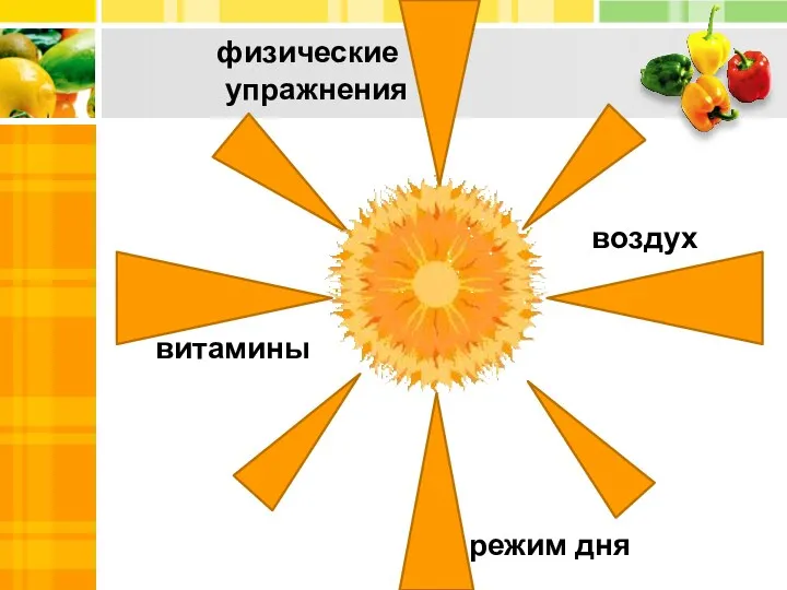 физические упражнения воздух режим дня витамины