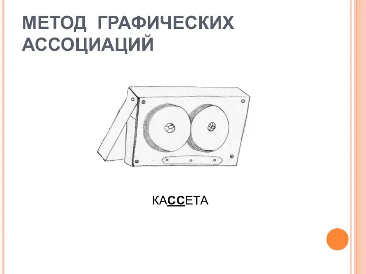 МЕТОД ГРАФИЧЕСКИХ АССОЦИАЦИЙ КАССЕТА