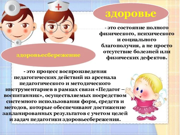 - это состояние полного физического, психического и социального благополучия, а