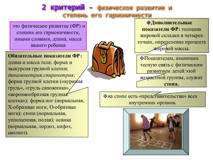 на стопе есть «представительства» всех внутренних органов. Обязательные показатели ФР: