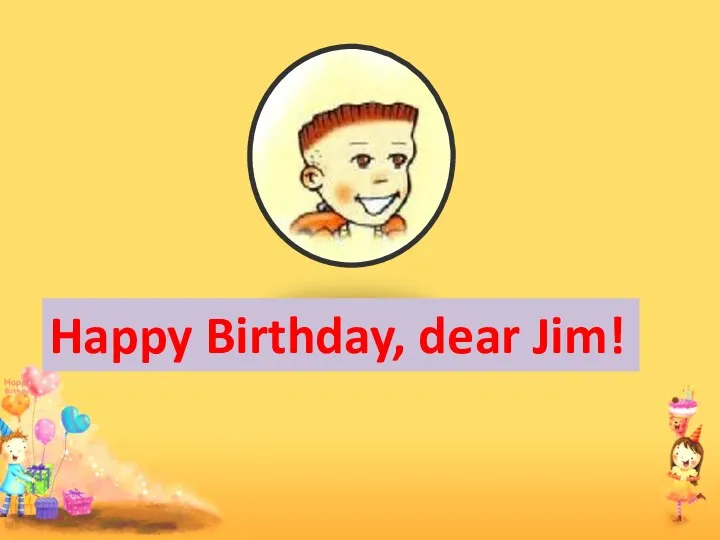 Happy Birthday, dear Jim!