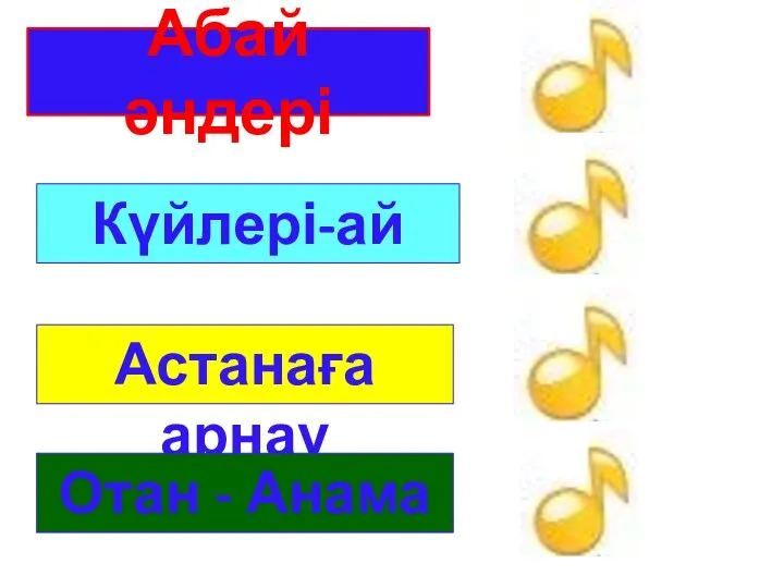 Абай әндері Күйлері-ай Астанаға арнау Отан - Анама