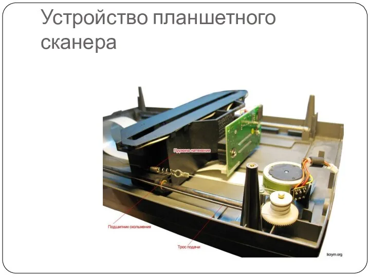 Устройство планшетного сканера