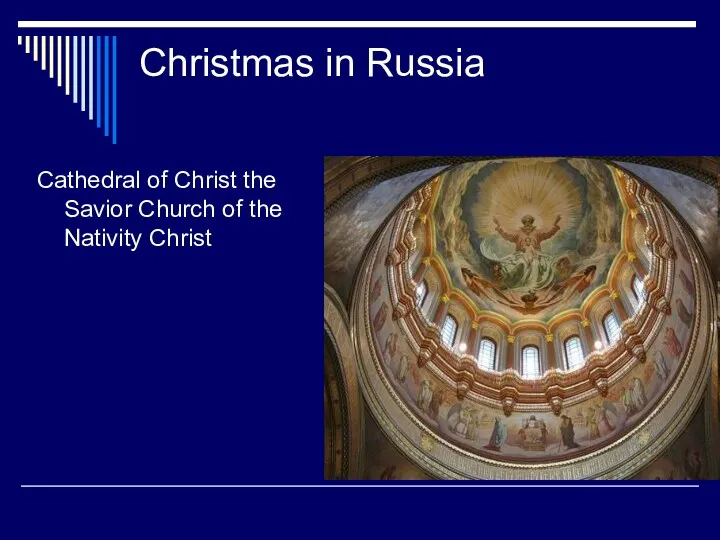 Christmas in Russia Cathedral of Christ the Savior Church of the Nativity Christ