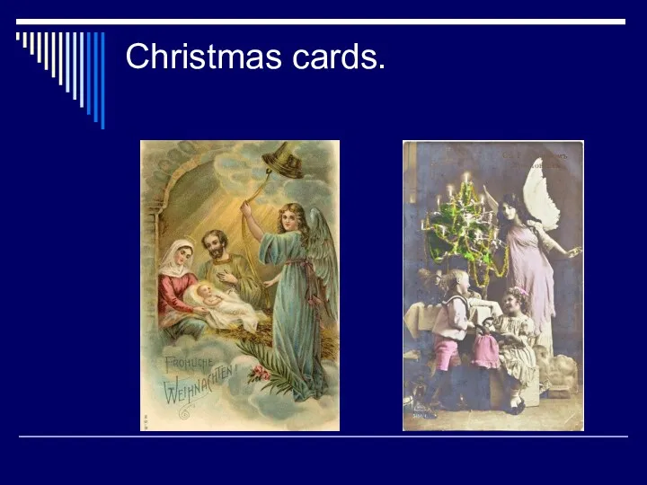 Christmas cards.