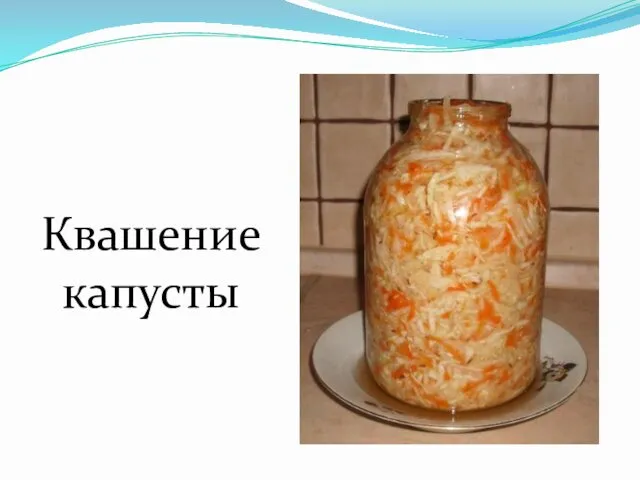 Квашение капусты