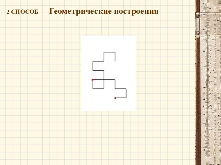 2 СПОСОБ Геометрические построения