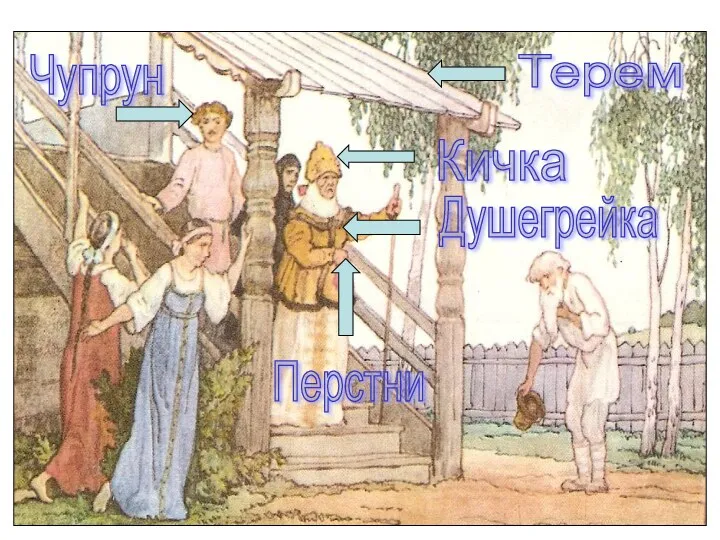 Терем Душегрейка Кичка Перстни Чупрун