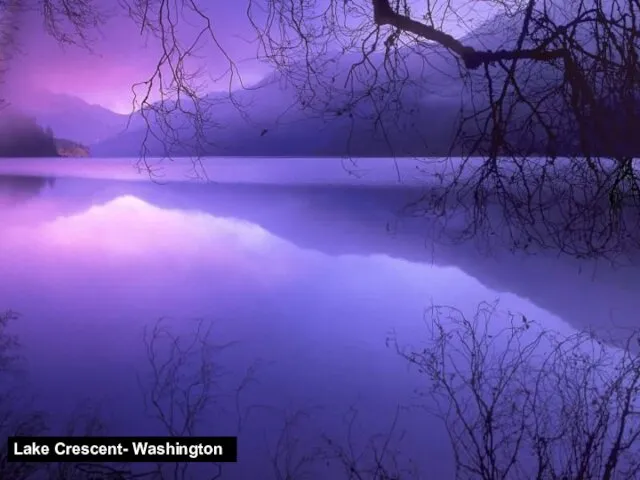 Lake Crescent- Washington
