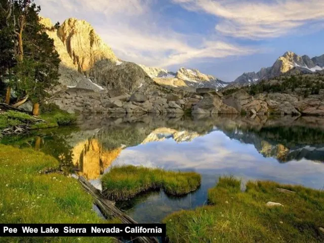 Pee Wee Lake Sierra Nevada- California