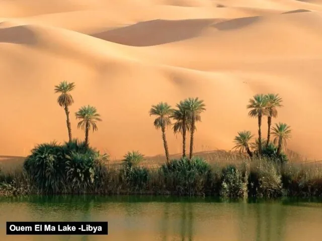 Ouem El Ma Lake -Libya