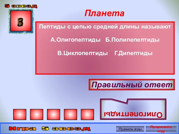 Планета Пептиды с цепью средней длины называют А.Олигопептиды Б.Полипепептиды В.Циклопептиды Г.Дипептиды 3 Правильный